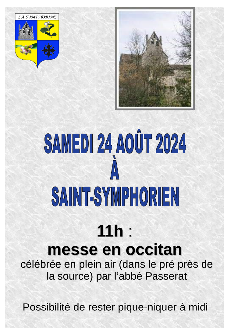 Messe a st symphorien