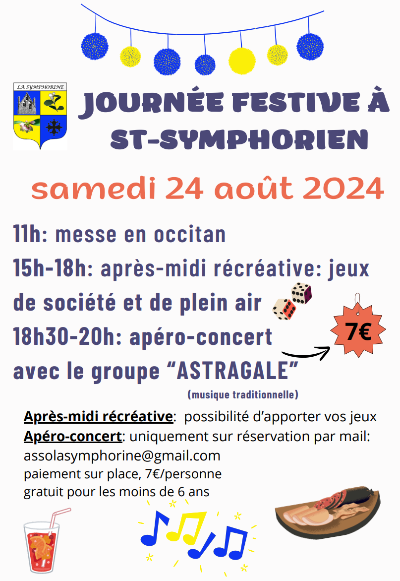 Soiree festive 24 aout